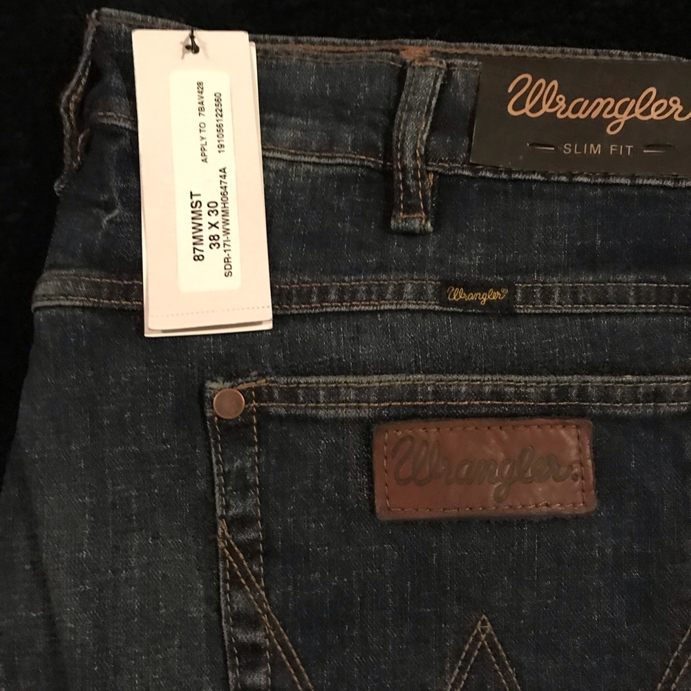 !l🚫🚫🚫SOLD🚫🚫🚫Wrangler Men's Slim Fit - Picture 6 of 8